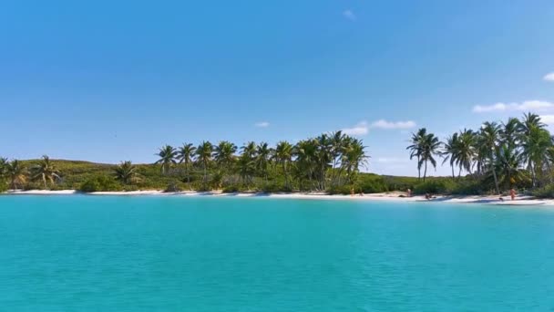 Cancun Quintana Roo Meksyk Styczeń 2022 Niesamowity Widok Panoramiczny Turkusowym — Wideo stockowe