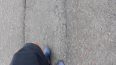 Orta Amerika 'da Para Heredia Kosta Rika' da spor ayakkabılarıyla koşmak..