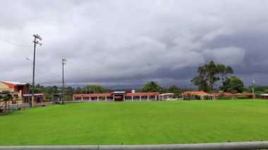 Orta Amerika 'da Para Heredia Kosta Rika' da açık hava sporları ve futbol sahası.