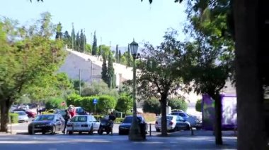 Atina Attica Yunanistan 'daki stadyumdaki şehir parkı.