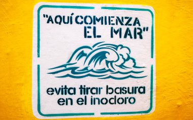 Playa del Carmen Quintana Roo Mexico 'daki ceiba ağaçlarının parkı..