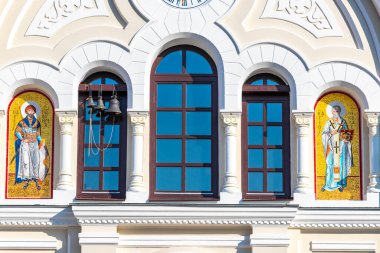 Brest Brest Bölgesi Belarus 23. Eylül 2020 St. Nicholas Garrison Katedrali ve Kolokolnya Kilisesi Leninskiy Rayon Patlaması Bölgesi Belarus Bölgesi 'ndeki Brest Kalesi' nde.