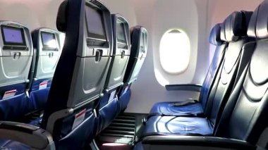 Penon de los Banos Venustiano Carranza Mexico City 22 numara. Eylül 2022 Meksiko City 'nin içi pencere ve yolcularla dolu..