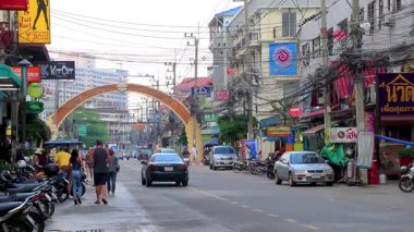 Pattaya Chon Buri Tayland 2018 Pattaya Bang Lamung Amphoe Chon Buri Tayland, Güney Asya.