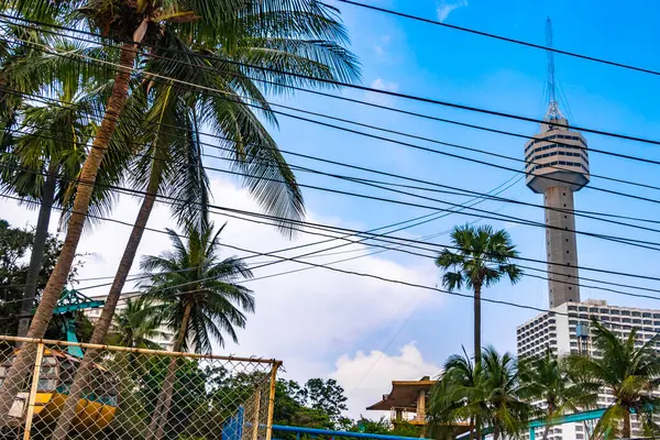 Pattaya Chon Buri Tayland 25. Ekim 2018 Pattaya Su Parkı gözlem kulesi Pattaya Bang Lamung Amphoe Chon Buri Tayland, Güneydoğu Asya.