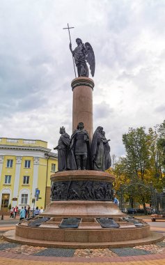 Brest Brest Bölgesi Belarus 26. Eylül 2020 Leninskiy Rayon Brest Belarus 'taki Brest Heykeli Heykeli Heykeli Heykeli Heykeli Anıtı.