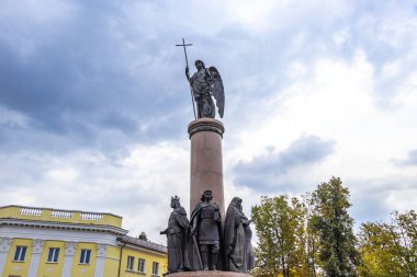 Brest Brest Bölgesi Belarus 26. Eylül 2020 Leninskiy Rayon Brest Belarus 'taki Brest Heykeli Heykeli Heykeli Heykeli Heykeli Anıtı.