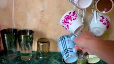 Brest Brest Bölgesi Belarus 2020 Leninskiy Rayon Brest Belarus 'ta kahve hazırlıyor..