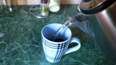 Brest Brest Bölgesi Belarus 2020 Leninskiy Rayon Brest Belarus 'ta kahve hazırlıyor..