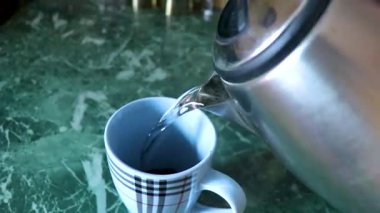 Brest Brest Bölgesi Belarus 2020 Leninskiy Rayon Brest Belarus 'ta kahve hazırlıyor..