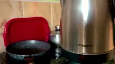 Brest Brest Bölgesi Belarus 2020 Leninskiy Rayon Brest Belarus 'ta kahve hazırlıyor..