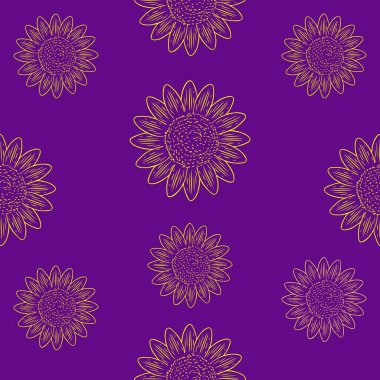 Tile floral print background