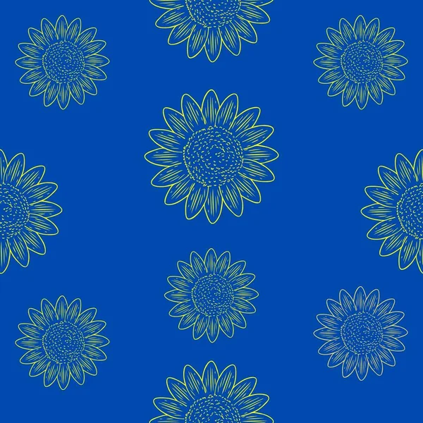 Tile floral print background