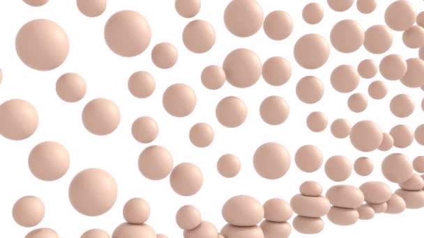 Obesity Fat Cells Fall Stick Together Transparent Background — Video