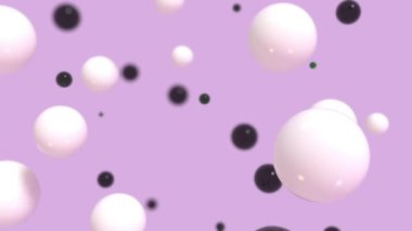 Dikensiz 4k döngüsüne girebilen soyut küreler