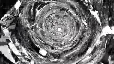 Cam bir tünelin içinde, şeffaf bir arka 4k üzerinde yansımalar var.