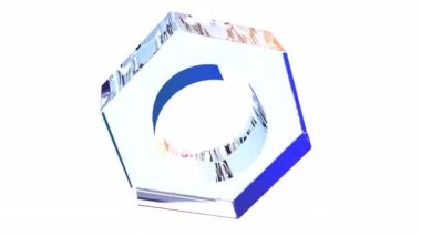 Camdan fındık dişlisi 4K 'da otlanıyor.