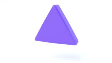 3d oyununun kontrol ögeleri Geometrik şekiller birbirine dönüştürülür ve dikişsiz 4k döngüsü oluşturulur