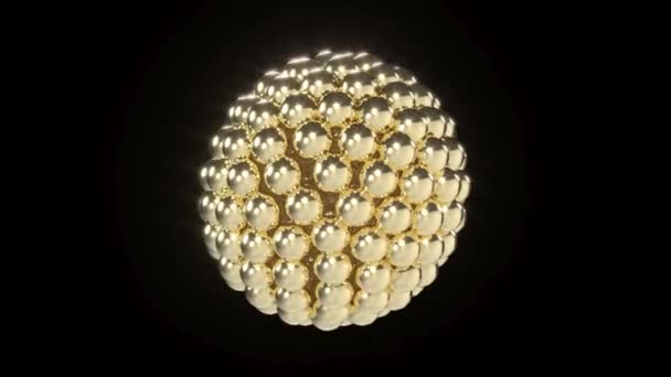 Sphères Étincelles Intro Capable Boucle — Video