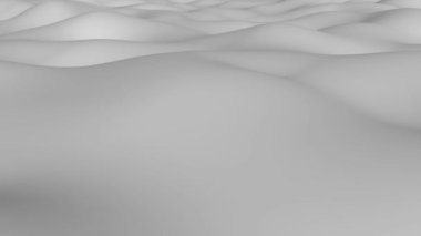 Gri dalgalar 3d tarzı 4k döngüsüne girebilir