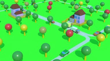 Kırsal kesimdeki tarlalarda gezintiye çıkmak sonsuz 4k döngüsünü başlatabilir.