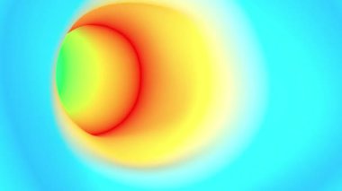 Sonsuz 4k döngüsüne girebilen renk trend tüneli