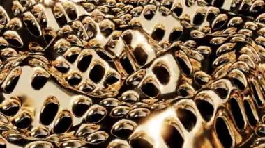 Altın dalga yapısı sonsuz 4k