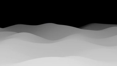 Z derinlik haritası gri dağlar manzara 4k