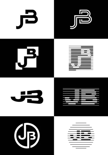 Carta Creative Logo Collection Ilustração De Stock