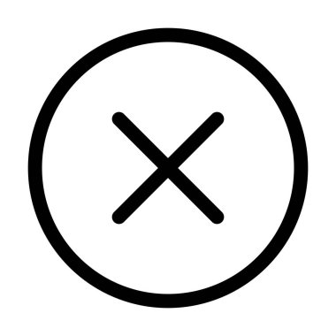 Eylemleri kapatmak, iptal etmek veya silmek için X imi simgesi