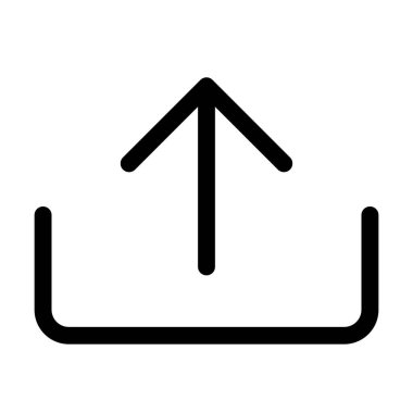 Veri aktarmak, göndermek veya göndermek için gönderme simgesini özetle