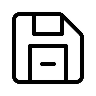 Veri saklamak, dosyalamak veya arşivlemek için simgeyi kaydet