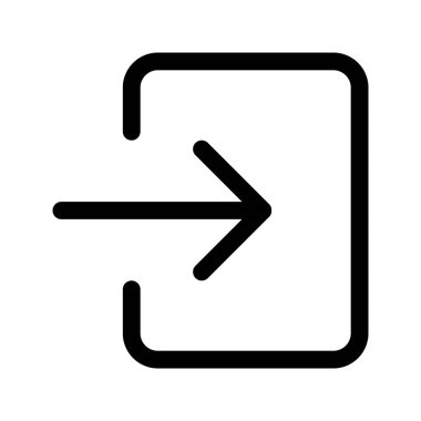 Giriş ve kullanıcı erişim noktaları için ana giriş simgesi