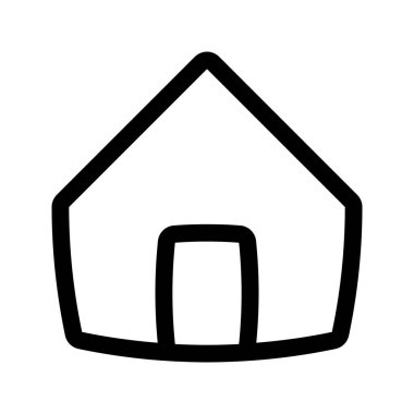 Ana sayfa, ev ya da bina bağlantıları için özet ev simgesi