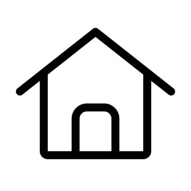 Ana sayfa, ev ya da bina bağlantıları için özet ev simgesi