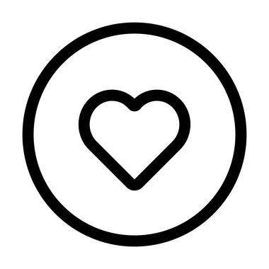 Aşk için özet kalp ikonu, favoriler, ve beğeni