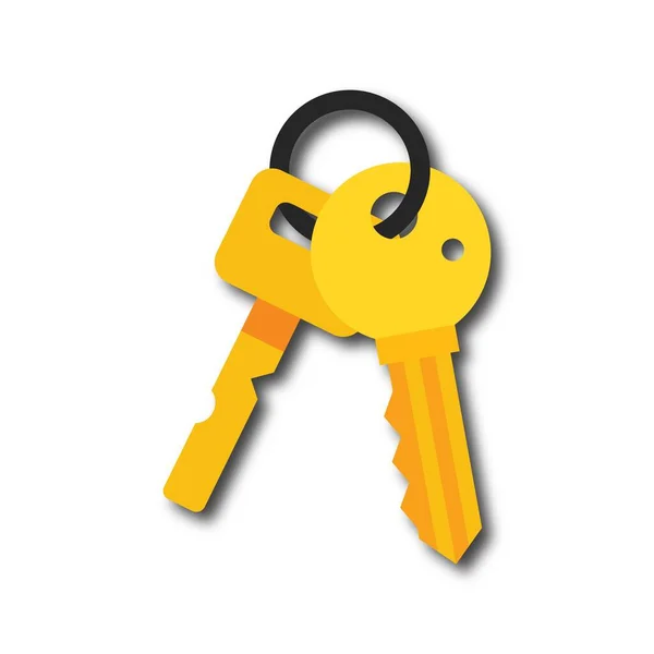 Schlüsselbund Symbol — Stockvektor