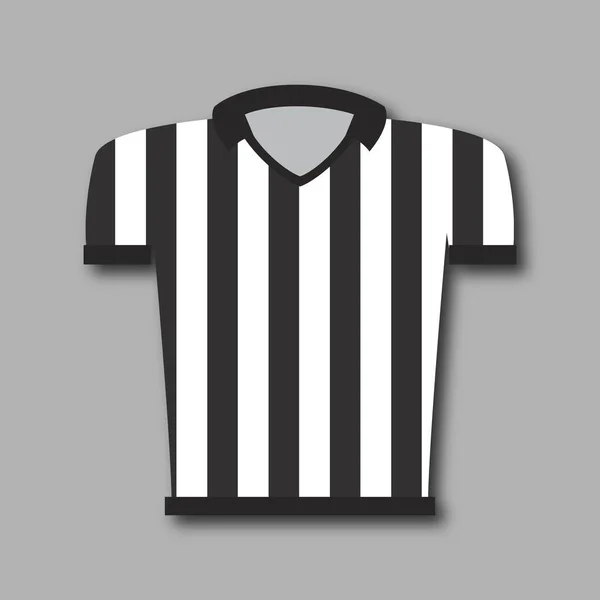 Shirt Uniform Referee Icon Vector Illustration Design — Stock Vector