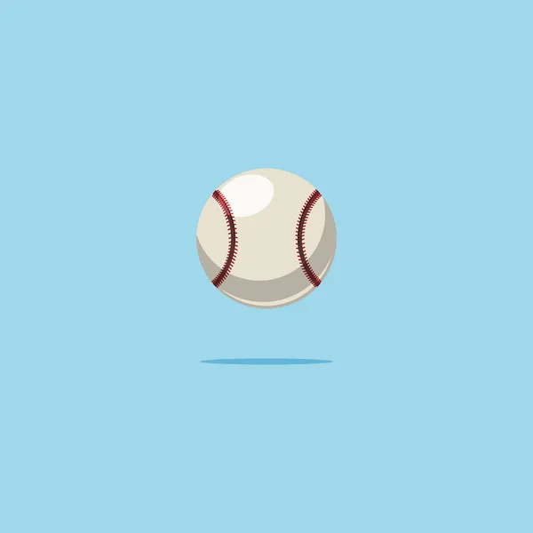 Béisbol Bola Vector Icono Ilustración Emoji Emoticono Aislado Bola Béisbol — Archivo Imágenes Vectoriales