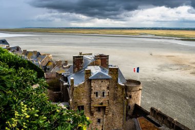 Mont Saint Michel Katedrali, Manş Denizi, St. James Yolu, Santiago de Compostela Yolu, Normandiya, Fransa