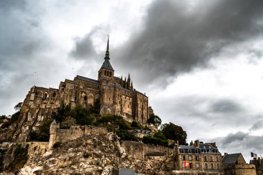 Mont Saint Michel Katedrali, Manş Denizi, St. James Yolu, Santiago de Compostela Yolu, Normandiya, Fransa