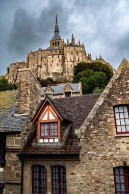 Mont Saint Michel Katedrali, Manş Denizi, St. James Yolu, Santiago de Compostela Yolu, Normandiya, Fransa