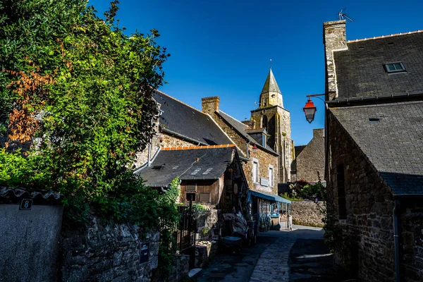 Breton Village Saint Suliac Departementet Ille Vilaine Bretagne Frankrike — Stockfoto