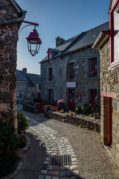 Bretonisches Dorf Saint Suliac Departement Ille Vilaine Der Bretagne Frankreich — Stockfoto