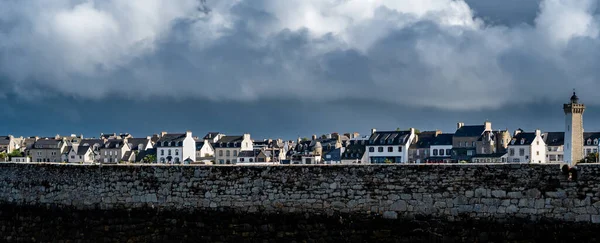 City Roscoff Finistere Atlantic Coast Brittany France — стокове фото
