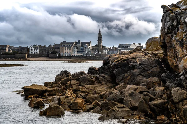 City Roscoff Finistere Atlantic Coast Brittany France — Stock fotografie