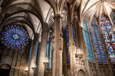 Bazilika Azizleri Nazarius ve Celsus (Aziz Nazaire ve Aziz Celse) Eski Kale Şehri Carcassonne, Fransa