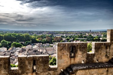 Occitania, Fransa 'da Ortaçağ Şehir Carcassonne Olağanüstü Kalesi