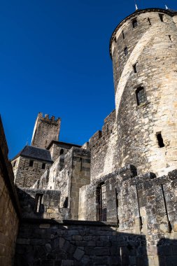 Occitania, Fransa 'da Ortaçağ Şehir Carcassonne Olağanüstü Kalesi