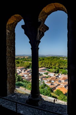 Occitania, Fransa 'da Ortaçağ Şehir Carcassonne Olağanüstü Kalesi